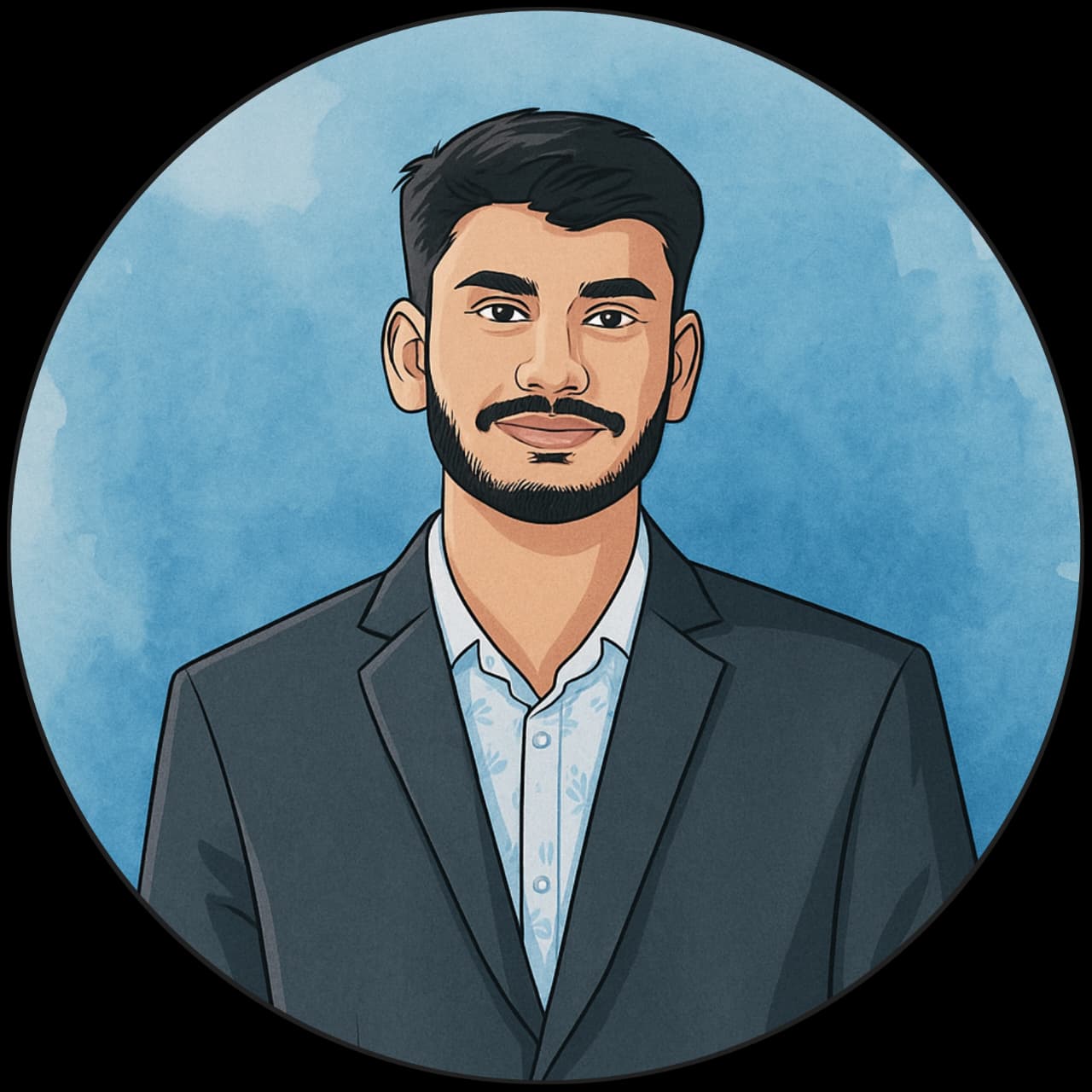 Ganesh Hetkar profile illustration